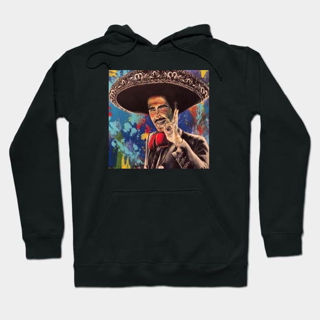 Vicente Fernandez Hoodie by Artsyboo